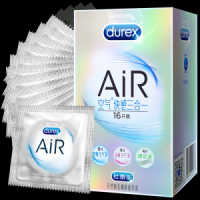 【避孕润滑】AiR空气快感三合一16只装杜蕾斯